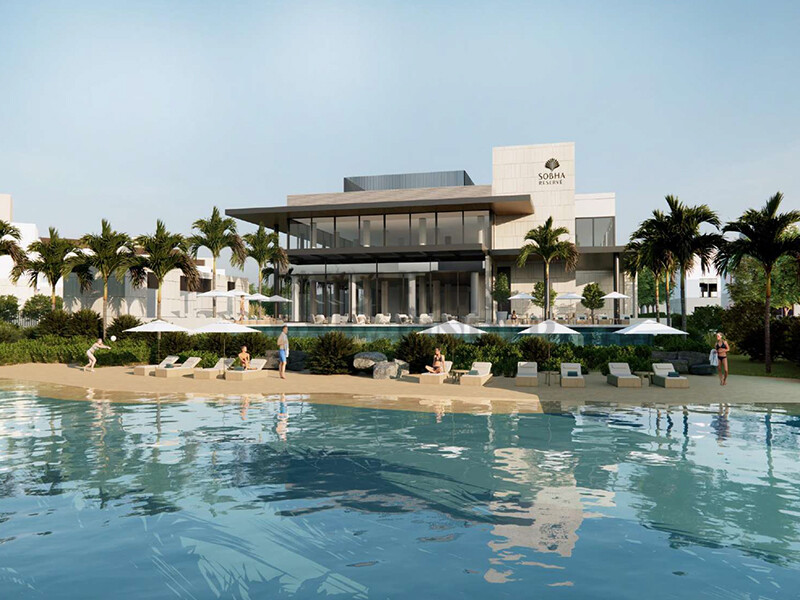 Villa for Sale in  Sobha Reserve |  Wadi Al Safa 2 with Private Pool and Lawn Space