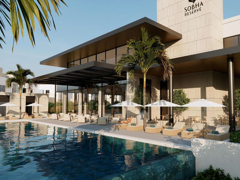 Villa for Sale in  Sobha Reserve |  Wadi Al Safa 2 with Private Pool and Lawn Space