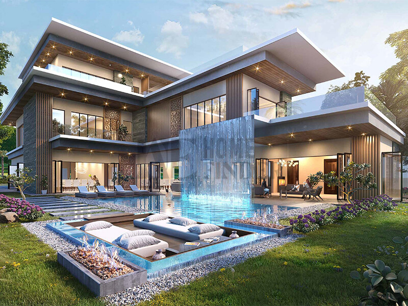 Portofino townhouses and villas for sale in Dubai |  Portofino Luxury Villas DAMAC
