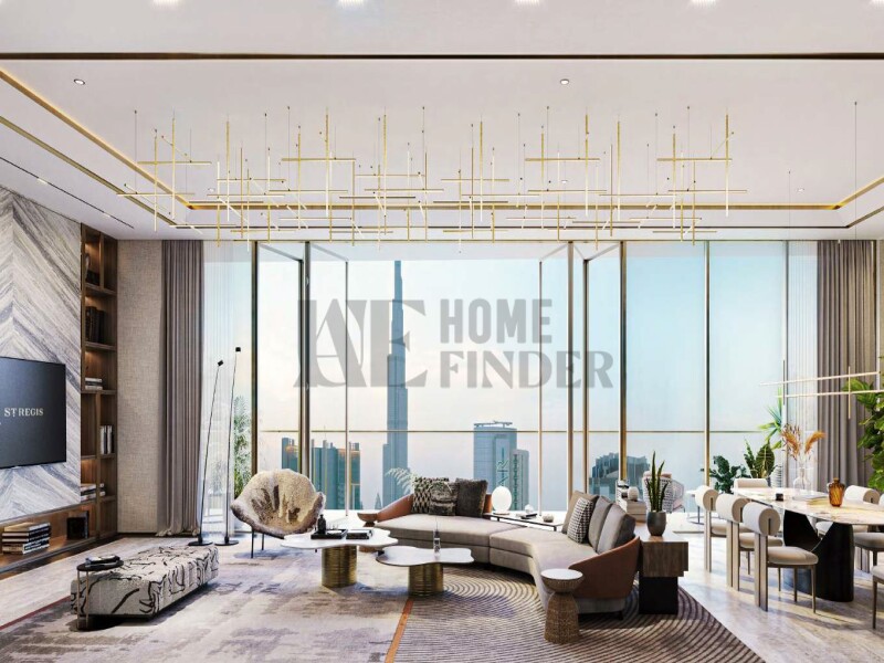 Luxury Apartment for Sale at St. Regis Residences, Burj Khalifa, Downtown Dubai