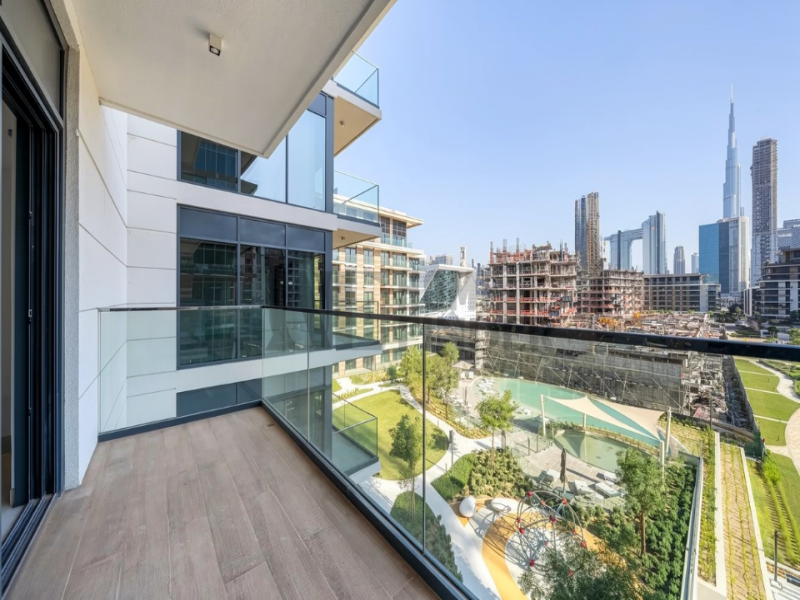 Apartment for Rent in Meraas - Central Park at City Walk, Dubai - Brand New | Corner Unit | Bright Burj View at 218000 AED