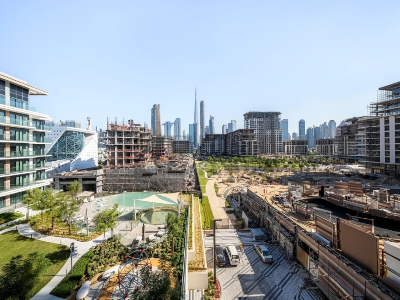 Apartment for Rent in Meraas - Central Park at City Walk, Dubai - Brand New | Corner Unit | Bright Burj View at 218000 AED