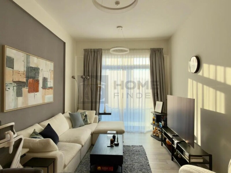 Apartment for Sale in Oxford Residence 2 - Jumeirah Village Circle, Dubai - Pool View | Sunny One-Bedroom | Fully Equipped at 1090000 AED
