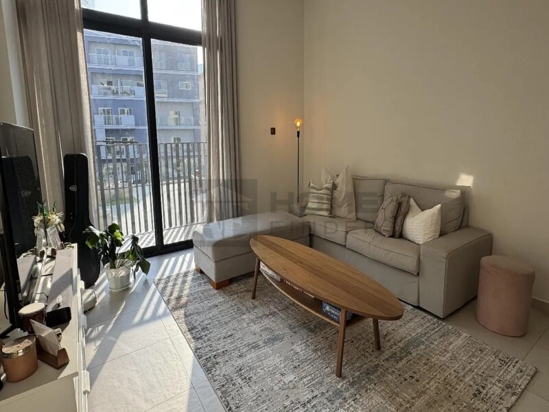 Apartment for Sale in Beverly Residence 1 - Jumeirah Village Circle, Dubai - FULLY FURNISHED | POOL VIEW | VOT at 1065000 AED