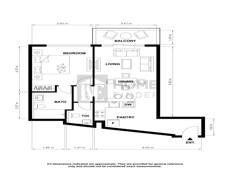 Apartment for Sale in Beverly Residence 1 - Jumeirah Village Circle, Dubai - FULLY FURNISHED | POOL VIEW | VOT at 1065000 AED