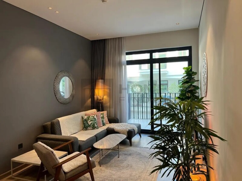 Apartment for Sale in Beverly Residence 1 - Jumeirah Village Circle, Dubai - Upgraded Interior | Rented | High ROI at 1140000 AED