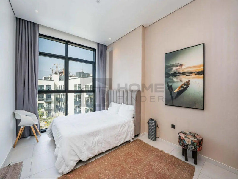 Apartment for Sale in Beverly Residence 1 - Jumeirah Village Circle, Dubai - Pool View | Vacant Now | Study | Large Terrace at 1940000 AED