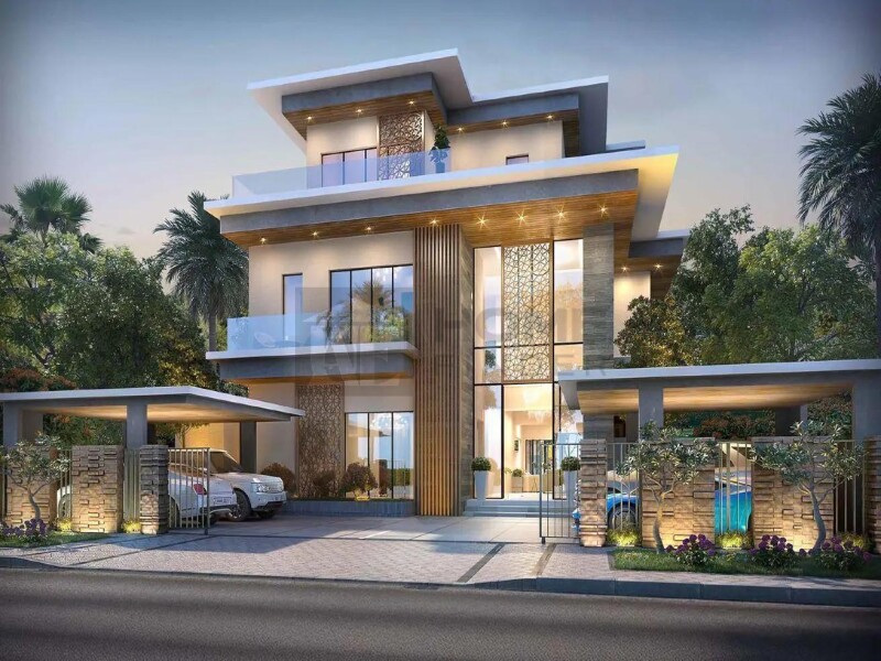 Townhouse for Rent in Portofino's - Damac Lagoons, Dubai - Single Row | Unfurnished | Ready by June 2026 at 160000 AED