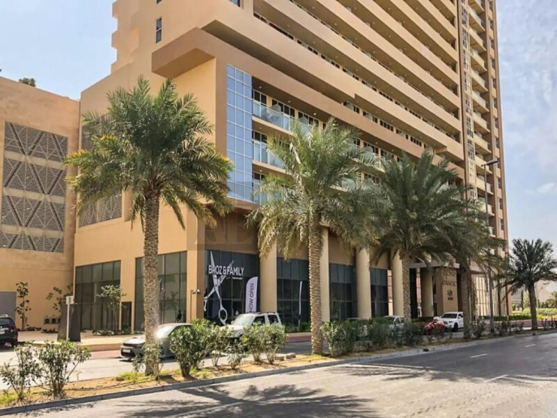 Apartment for Sale in Ghalia Tower - Jumeirah Village Circle, Dubai - Large Size Studio for Sale | Burj View at 540000 AED