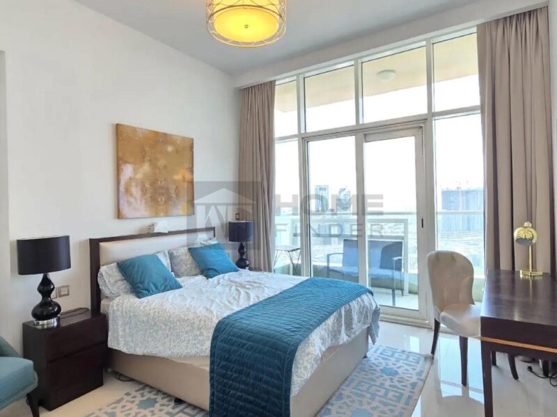 Apartment for Sale in Ghalia Tower - Jumeirah Village Circle, Dubai - Open views | furnished | Prime Location at 990000 AED