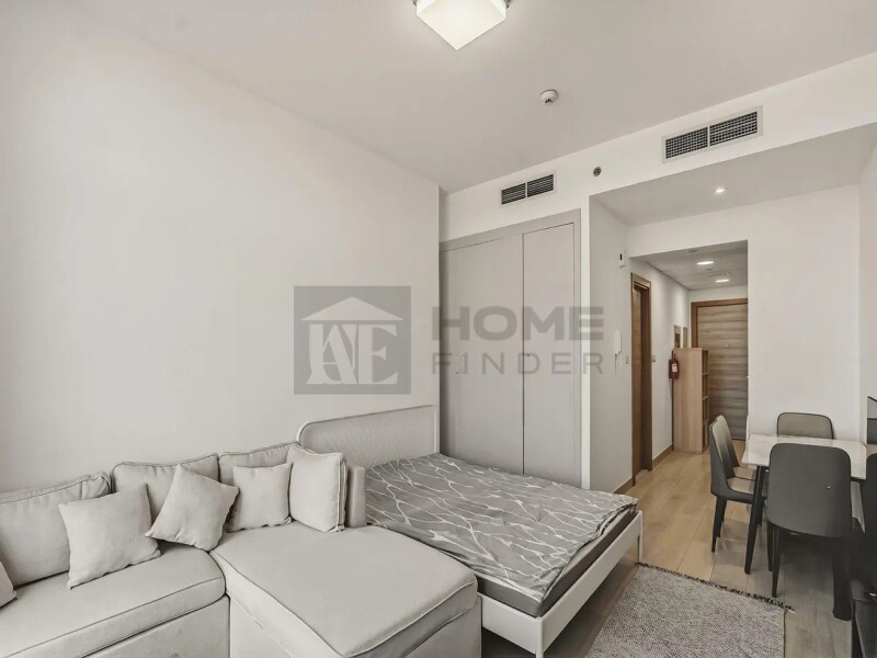 Apartment for Rent in Bloom Tower B - Jumeirah Village Circle, Dubai - Marina View | Middle Floor | Furnished | Exclusive at 42000 AED