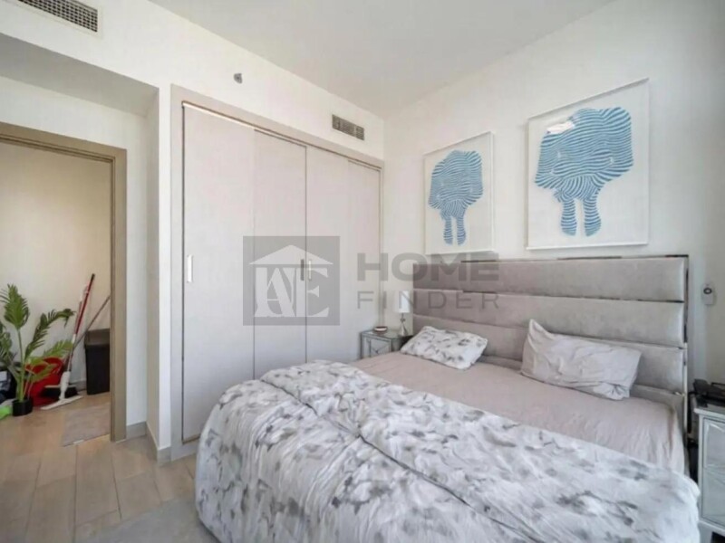 Apartment for Rent in Bloom Tower B - Jumeirah Village Circle, Dubai - Fully Furnished | Community View | Vacant at 74000 AED