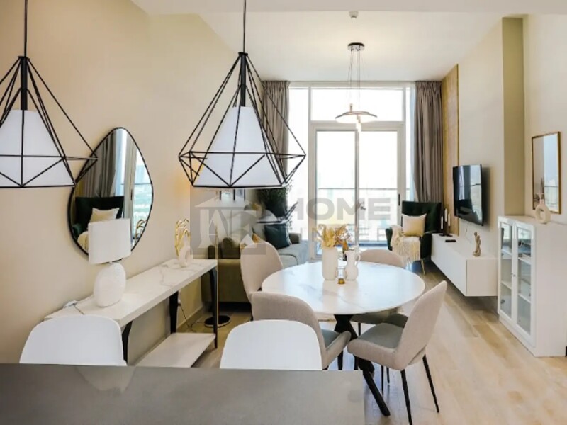 Apartment for Rent in Bloom Tower B - Jumeirah Village Circle, Dubai - STUNNING VIEW | HIGH FLOOR | FURNISHED at 79000 AED