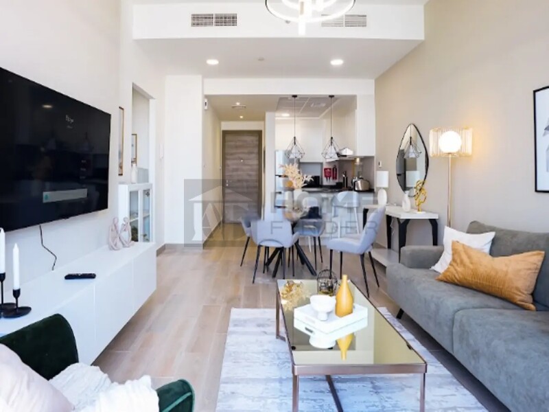 Apartment for Rent in Bloom Tower B - Jumeirah Village Circle, Dubai - STUNNING VIEW | HIGH FLOOR | FURNISHED at 79000 AED
