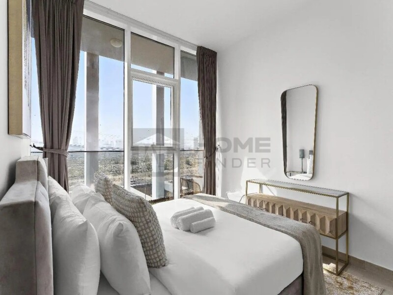 Apartment for Rent in Bloom Tower B - Jumeirah Village Circle, Dubai - Fully Furnished | No Construction Around |Spacious at 80000 AED