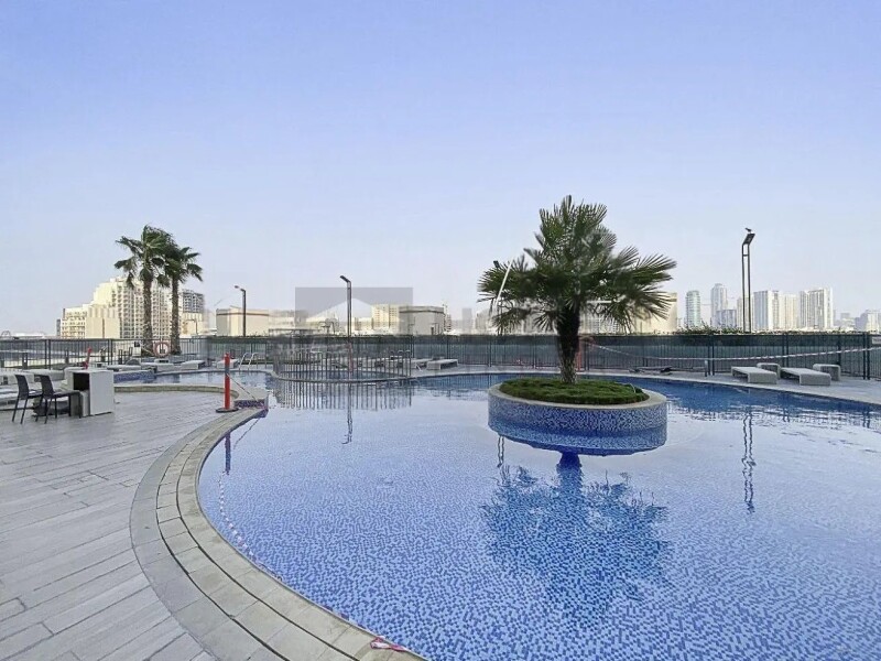 Apartment for Rent in Bloom Tower B - Jumeirah Village Circle, Dubai - Fully Furnished | No Construction Around |Spacious at 80000 AED