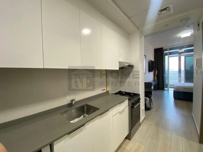Apartment for Rent in Bloom Tower C - Jumeirah Village Circle, Dubai - Burj Al Arab View | Elegant Studio | High Quality at 46000 AED