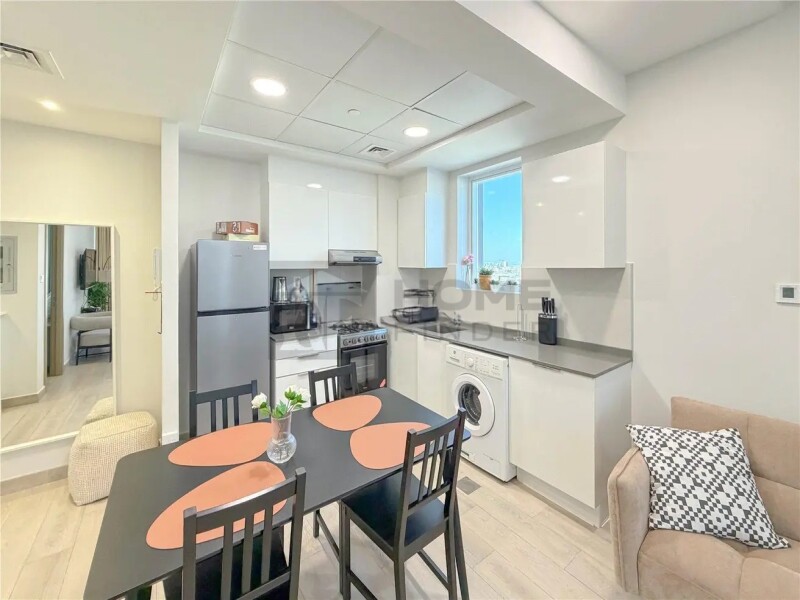 Apartment for Rent in Bloom Tower C - Jumeirah Village Circle, Dubai - Fully furnished |12 Cheques | Pool View at 81000 AED