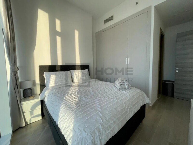 Apartment for Rent in Bloom Tower C - Jumeirah Village Circle, Dubai - High Floor | Skyline View | Fully Furnished at 83000 AED