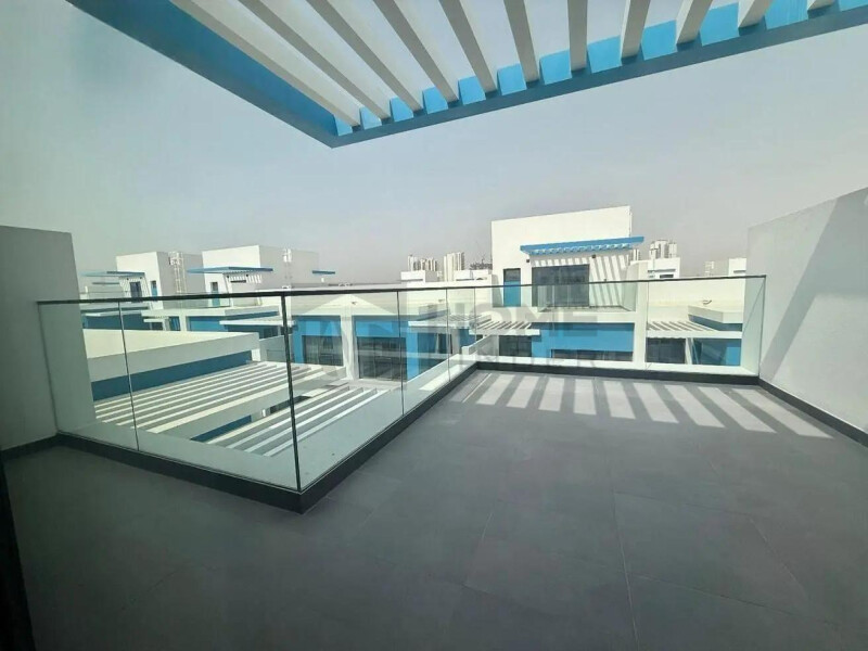 Townhouse for Rent in Damac Lagoons - Santorini 1, Dubai - Corner 5 Bed Next To Large Green Cul-De-Sac at 300000 AED