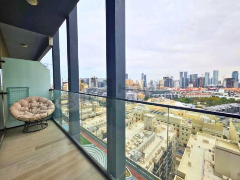 Apartment for Rent in Bloom Tower A - Jumeirah Village Circle, Dubai - Fully furnished | Best offer | Spacious Balcony at 63000 AED