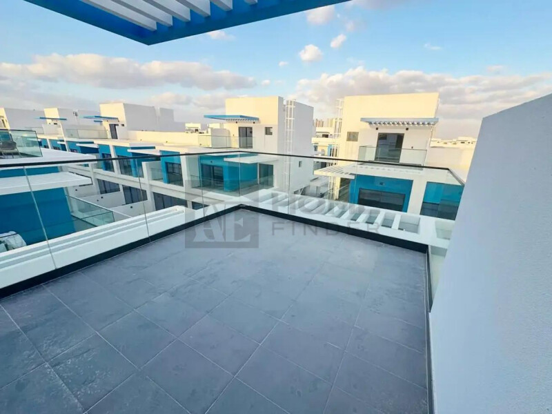 Townhouse for Rent in Damac Lagoons - Santorini 2, Dubai - Brand New I Prime location I 5 BR+maids townhouse at 210000 AED