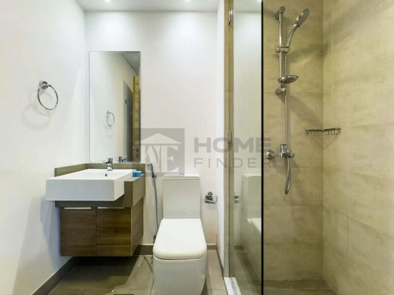 Apartment for Rent in Bloom Tower A - Jumeirah Village Circle, Dubai - Fully Furnished | Near Exit | Huge Corner Balcony at 69000 AED