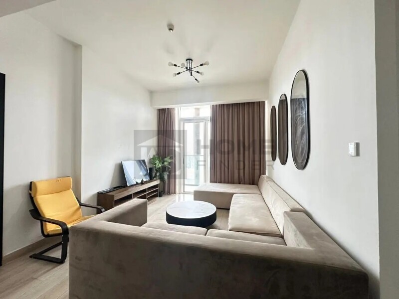 Apartment for Rent in Bloom Tower A - Jumeirah Village Circle, Dubai - Next to Exit | 2BHK + 1 Big Room | Furnished at 129000 AED