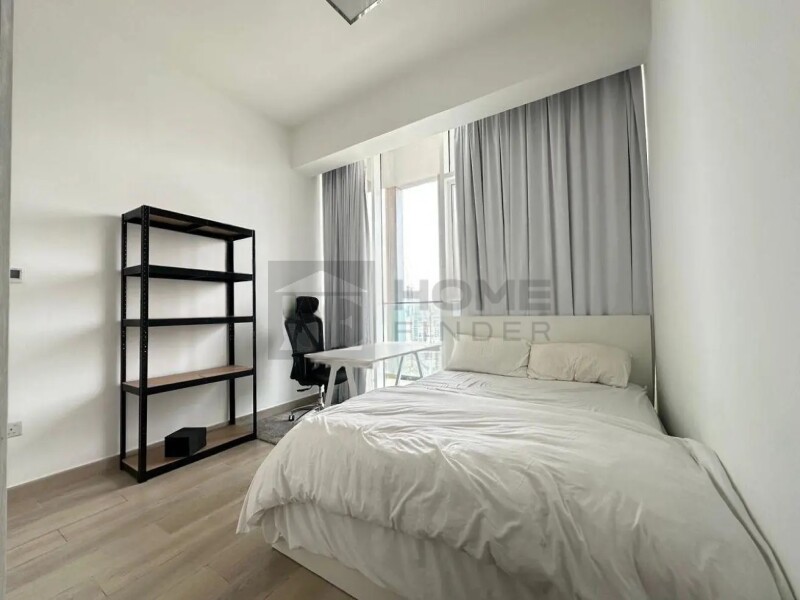 Apartment for Rent in Bloom Tower A - Jumeirah Village Circle, Dubai - Next to Exit | 2BHK + 1 Big Room | Furnished at 129000 AED