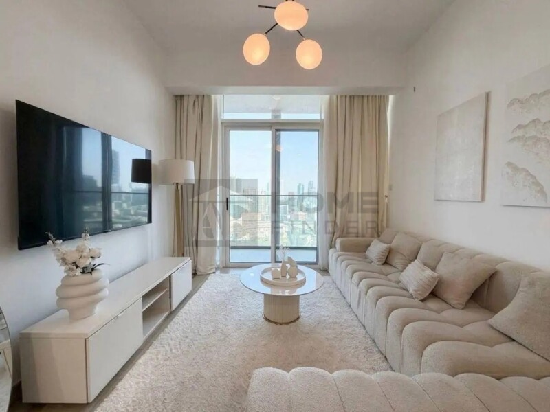 Apartment for Rent in Bloom Tower A - Jumeirah Village Circle, Dubai - Long L-shaped Balcony | UNFURNISHED | Vacant Soon at 138950 AED