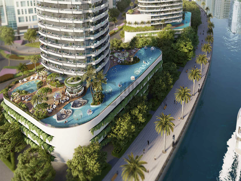 Canal Heights in Business Bay | Luxury Apartments for Sale by Damac
