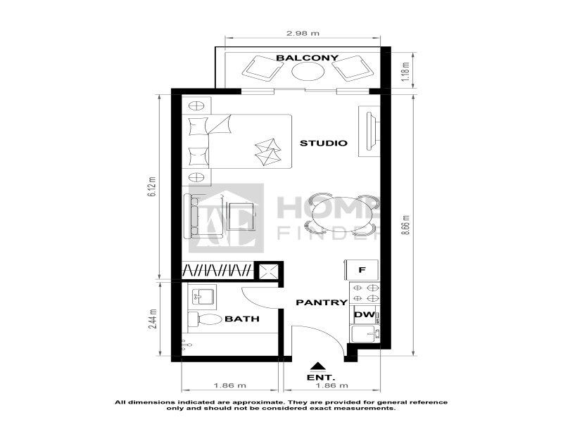 Apartment for Sale in Beverly Residence 1 - Jumeirah Village Circle, Dubai - Fully Furnished Studio | Rented Unit | High ROI at 640000 AED