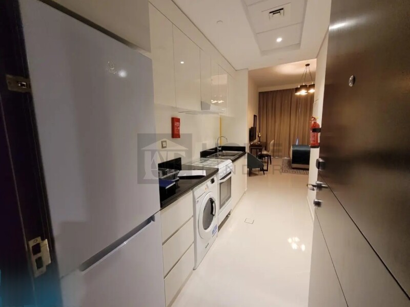 Apartment for Sale in Ghalia Tower - Jumeirah Village Circle, Dubai - High Floor I Prime location Furnished at 560000 AED