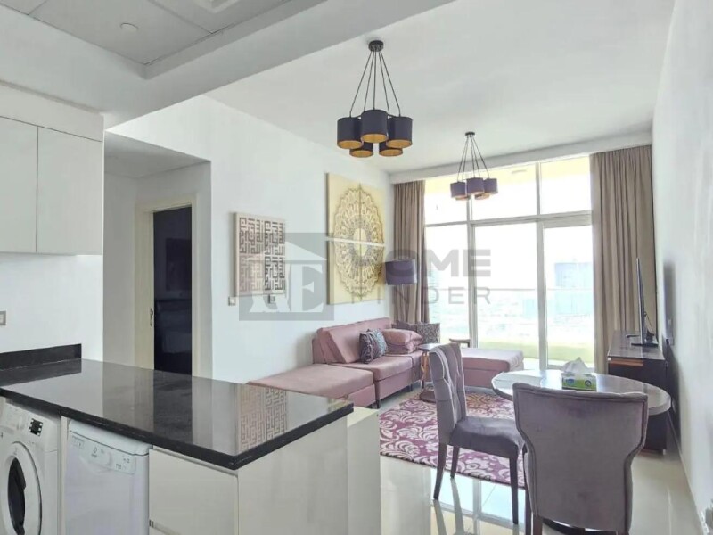 Apartment for Sale in Ghalia Tower - Jumeirah Village Circle, Dubai - Open views | furnished | Prime Location at 990000 AED