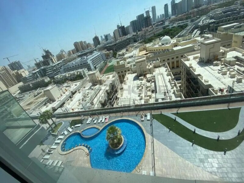Apartment for Rent in Bloom Tower B - Jumeirah Village Circle, Dubai - Unfurnished |Prime Location |Community View at 74999 AED