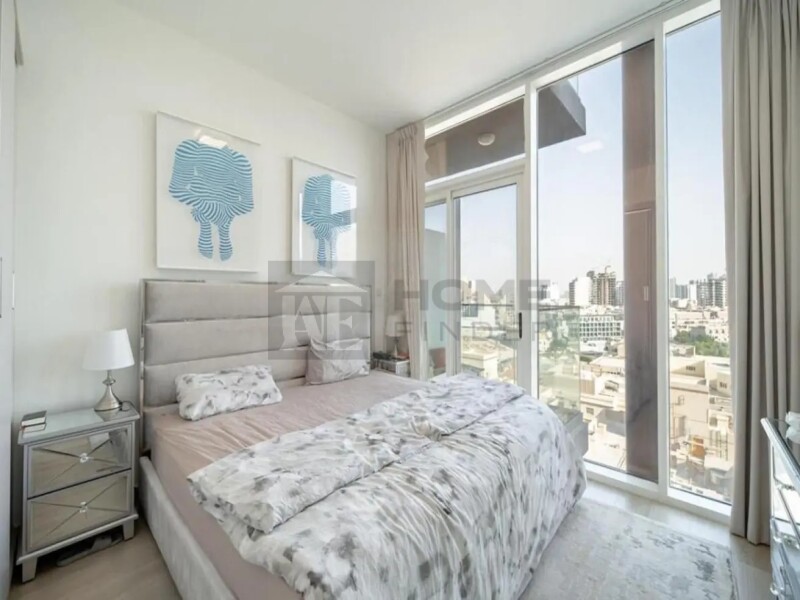 Apartment for Rent in Bloom Tower B - Jumeirah Village Circle, Dubai - Pool View | Furnished | 12 Cheques Option at 70000 AED
