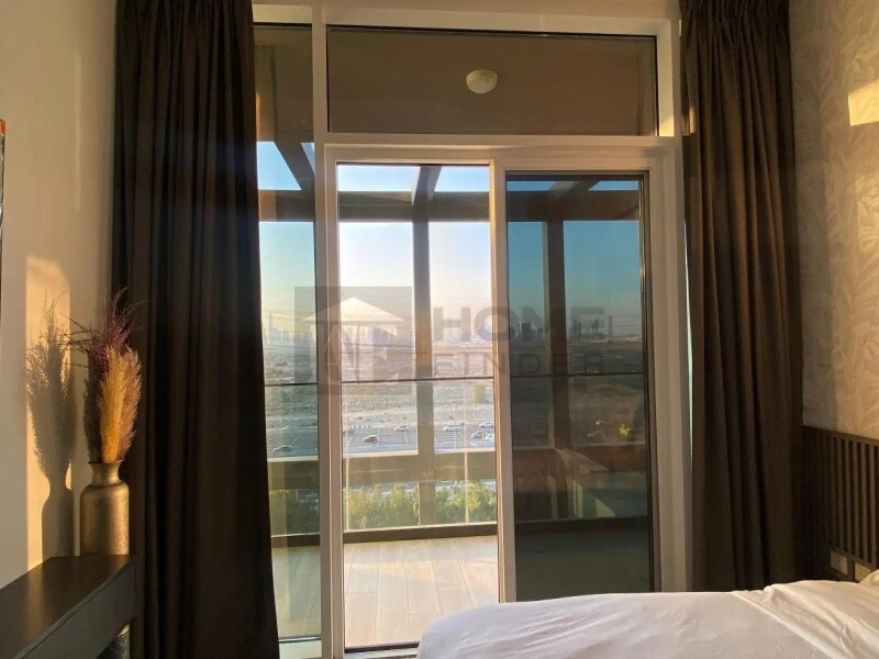 Apartment for Rent in Bloom Tower C - Jumeirah Village Circle, Dubai - Burj Al Arab View | Elegant Studio | High Quality at 46000 AED