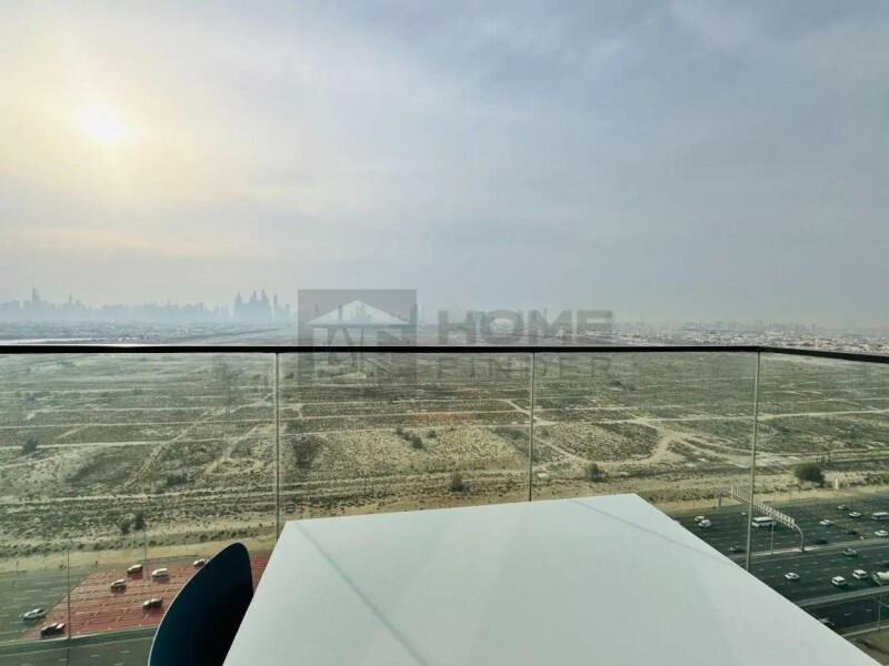 Apartment for Rent in Bloom Tower C - Jumeirah Village Circle, Dubai - Luxury Furnished | Skyline view | Higher floor at 49999 AED