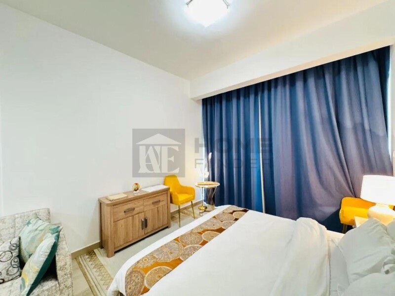 Apartment for Rent in Bloom Tower C - Jumeirah Village Circle, Dubai - Luxury Furnished | Skyline view | Higher floor at 49999 AED