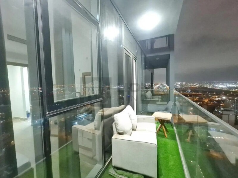 Apartment for Rent in Bloom Tower C - Jumeirah Village Circle, Dubai - Fully Furnished|Ready to Move|Payable in 4 Cheques at 75000 AED