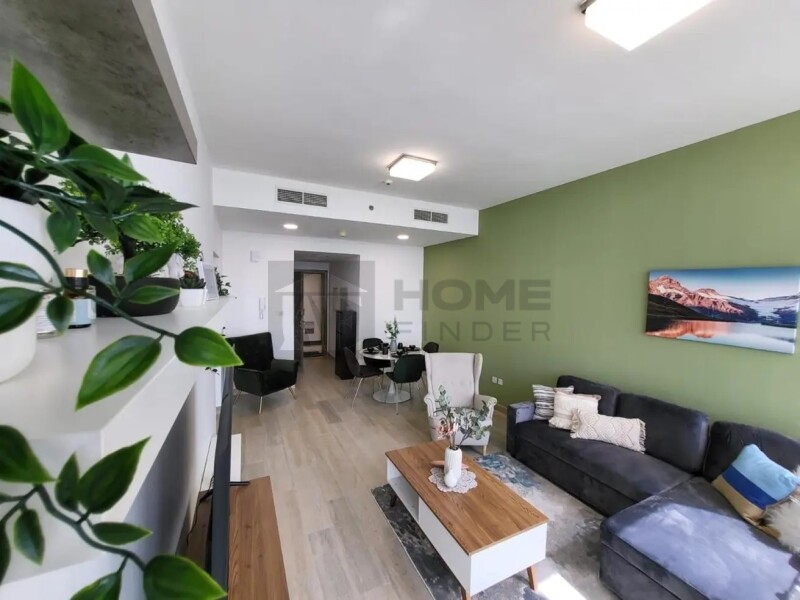 Apartment for Rent in Bloom Tower C - Jumeirah Village Circle, Dubai - Furnished | Prime Location | High Floor at 70000 AED